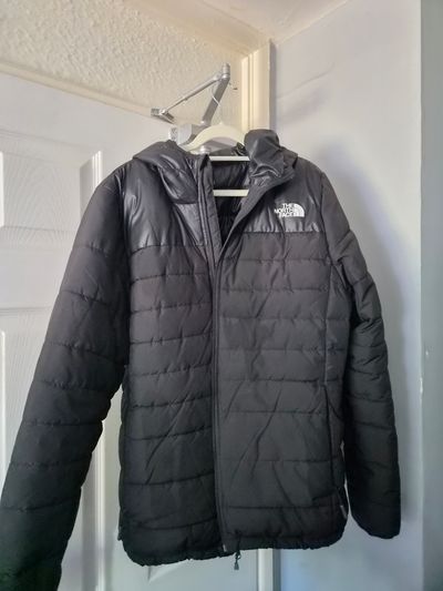 The North Face Black Puffer Jacket With Hood