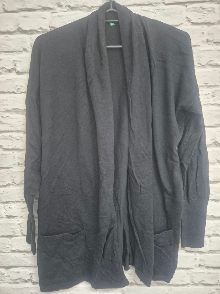 Benetton United Colors Of Benetton Black Cardigan product image