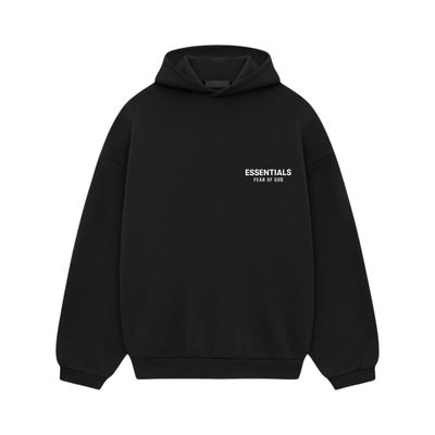 Fear of God Essentials Hoodie Black FW24