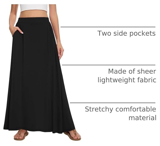 Other Black Maxi Skirt product image