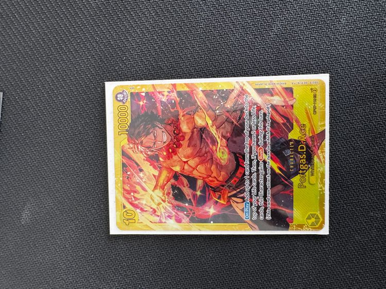 Ace Sec One Piece Collectible Card imagen 1