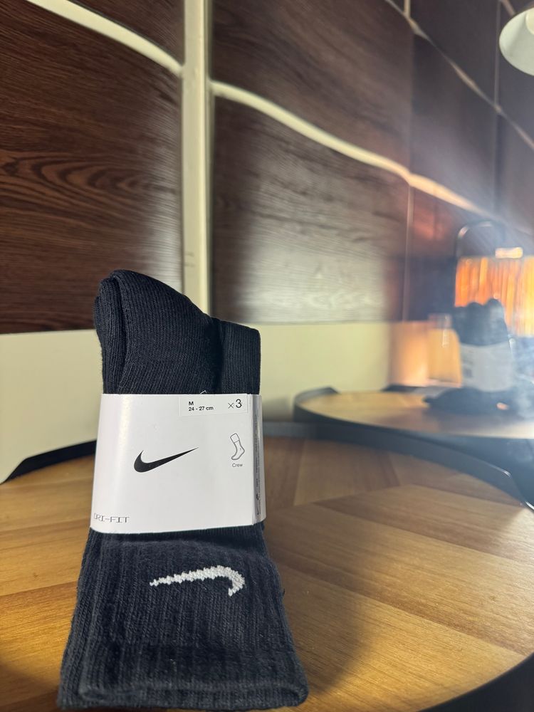 Nike Black Socks 3-Pack