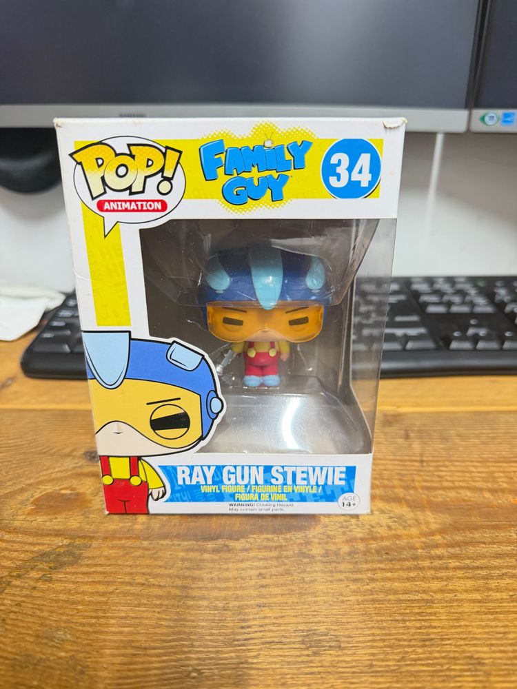Funko Pop Animation Family Guy Ray Gun Stewie Figure