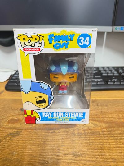 Funko Pop Animation Family Guy Ray Gun Stewie Figure