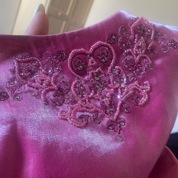 90s 00s Next pink iridescent top image 4