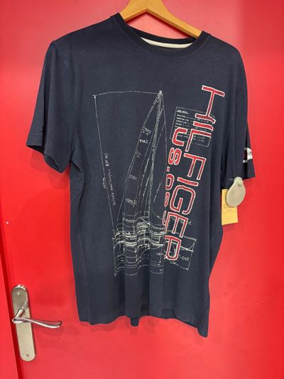Tommy Hilfiger Navy Graphic T-Shirt