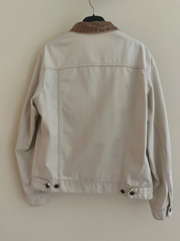 Rico Lewis Beige Jacket With Brown Collar image 2