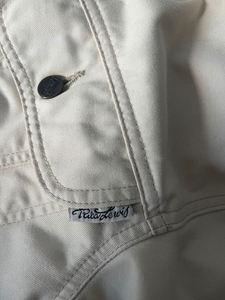 Rico Lewis Beige Jacket With Brown Collar image 5