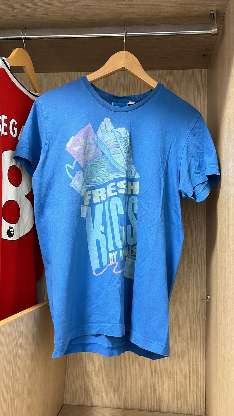 Adidas Adidas Blue Graphic T-Shirt product image