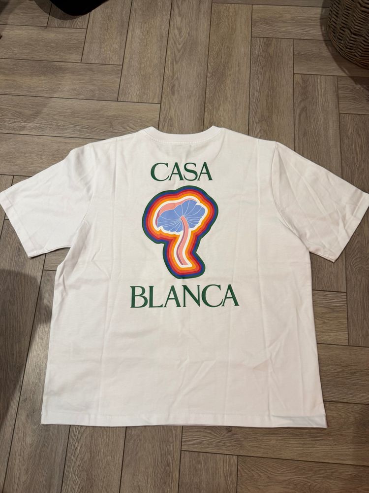 Casablanca Casablanca White Jersey Printed T-Shirt product image