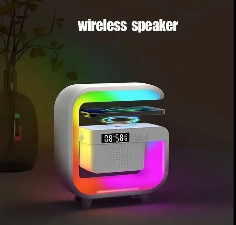 Wireless, charging  Speaker With Led Light