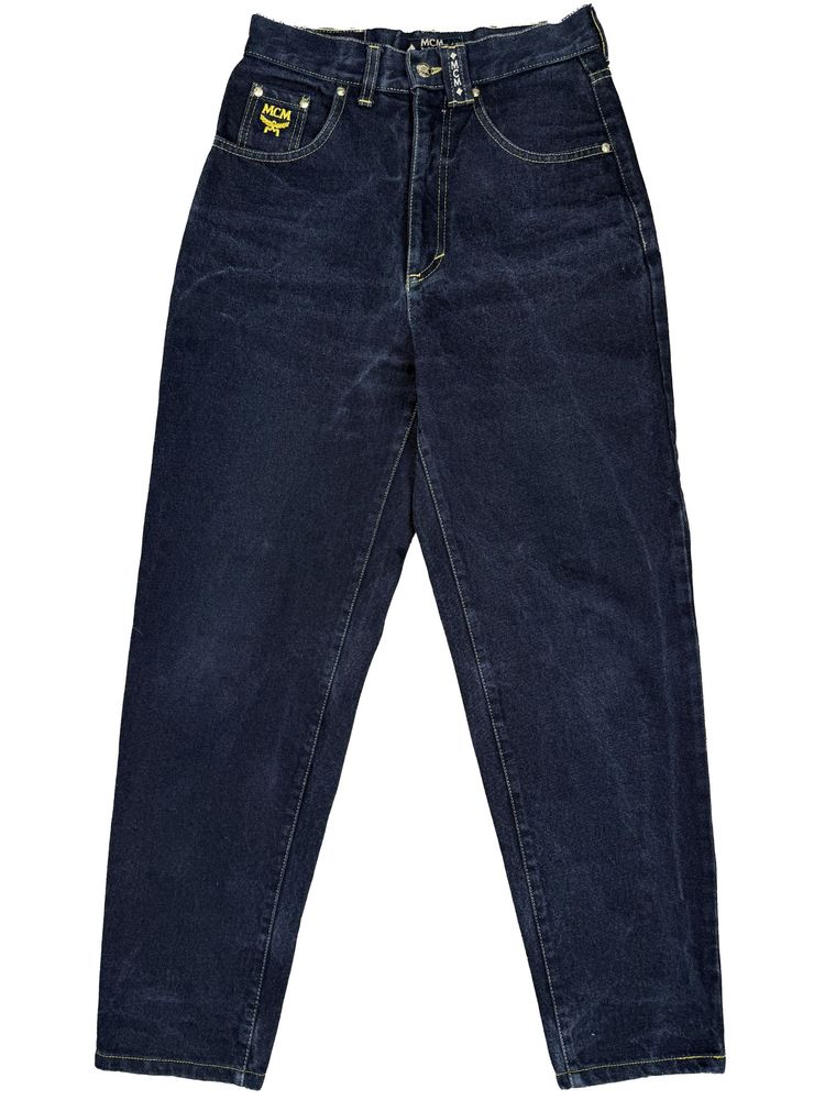 MCM Diamanté Mom Jeans - Black (226789200)