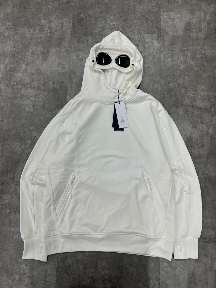Other C.P. Company White Hoodie With Integrated Goggles product image