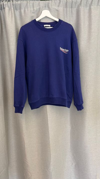 Balenciaga Blue Sweatshirt