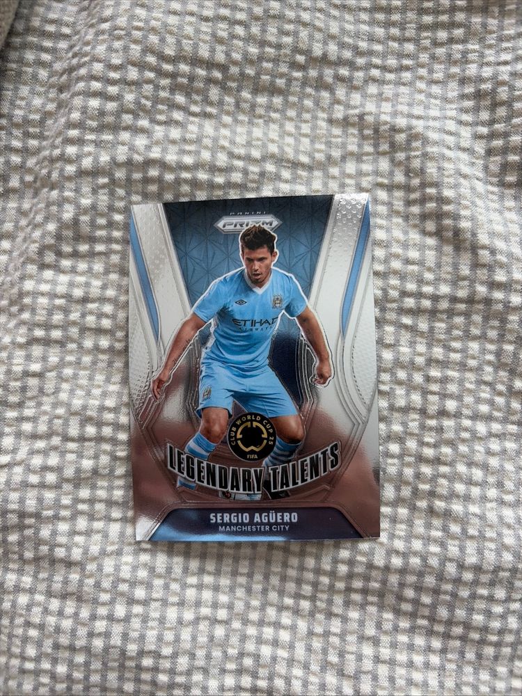 Legendary Talents Sergio Agüero Trading Card