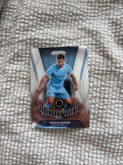 Legendary Talents Sergio Agüero Trading Card