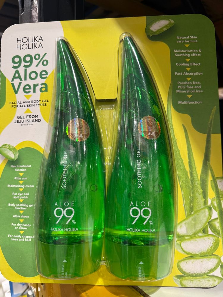 Holika Holika 99% Aloe Vera Soothing Gel pack of 2  5