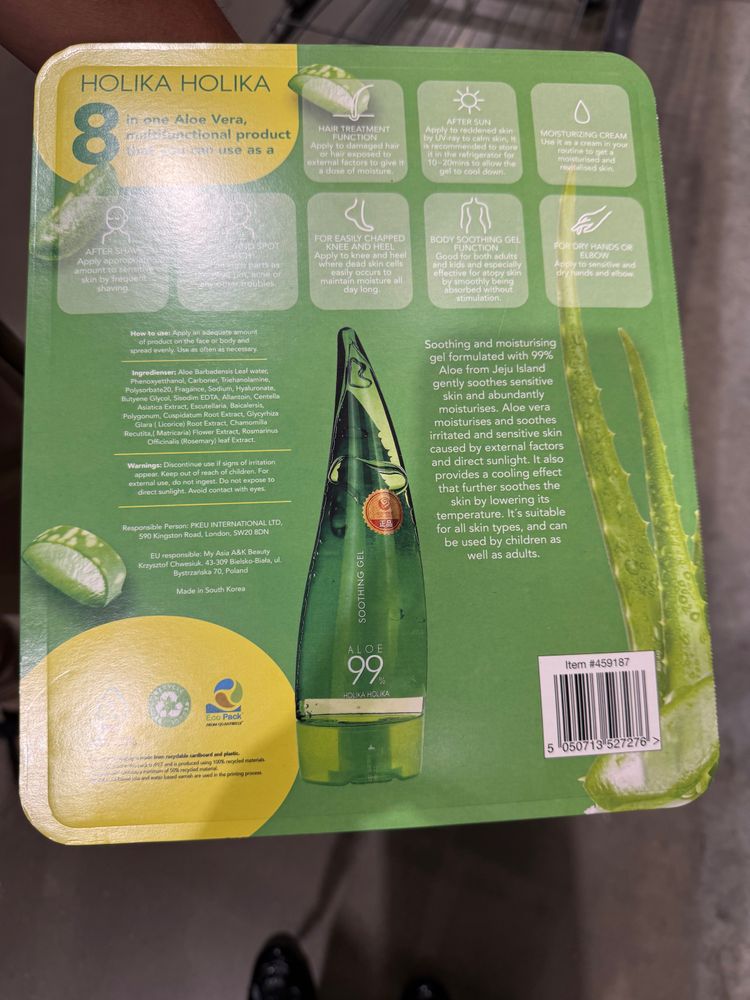 Holika Holika 99% Aloe Vera Soothing Gel pack of 2  4