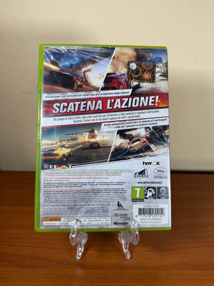 Xbox 360 Split/Second Velocity Video Game 2