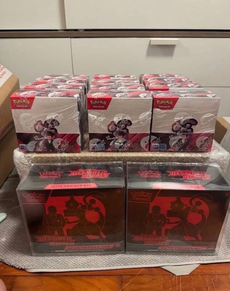 Pokémon Destined rival combo 1 etb 1 booster box  product image
