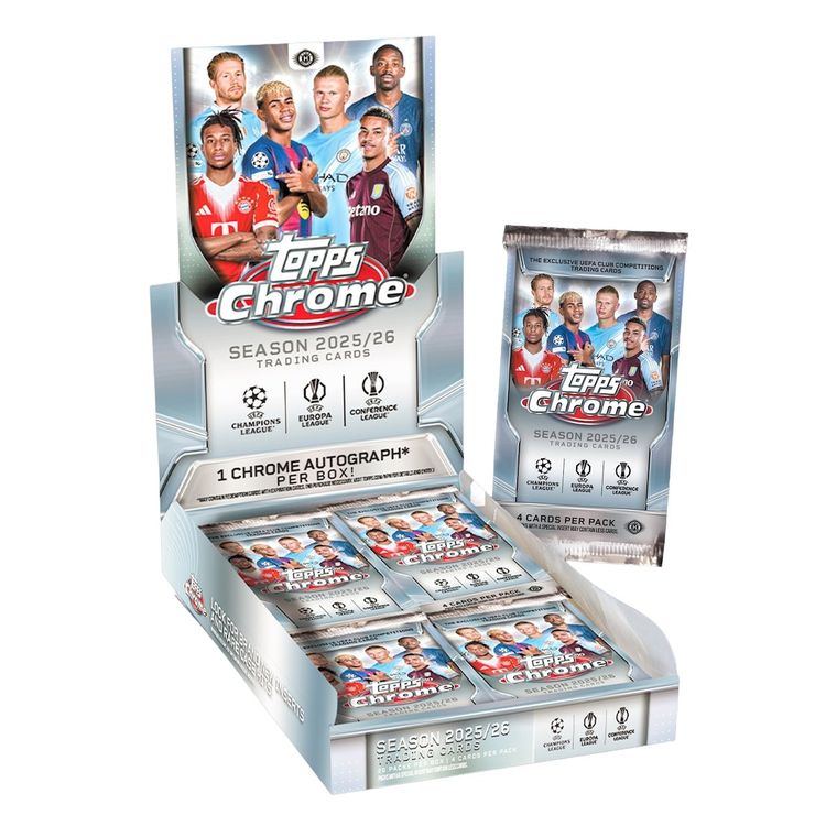 Topps Chrome Season 2025/26 Hobby Box