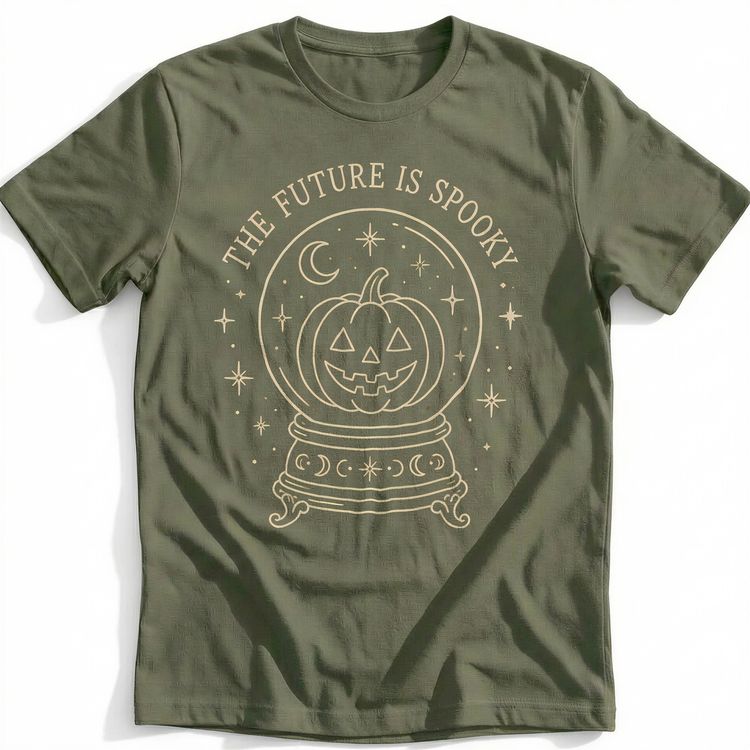 Crystal Ball Future Spooky T-Shirt EU image 1