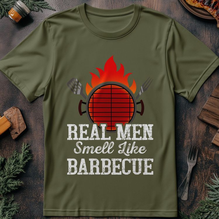 Real Men Smell T-Shirt EU image 2