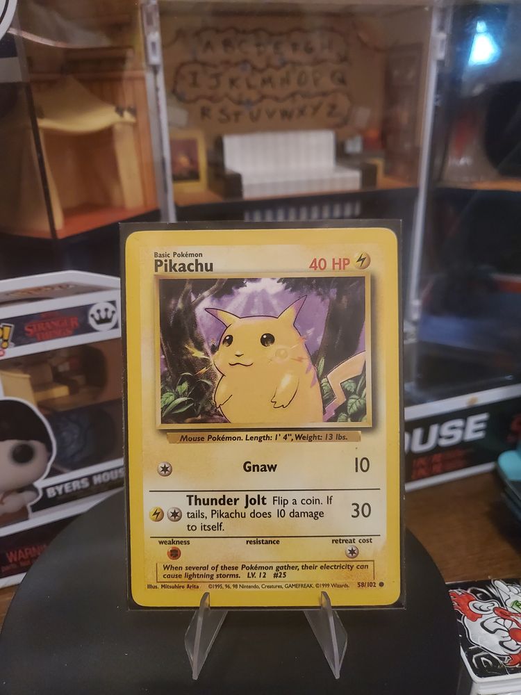 Pokemon Pikachu Pokemon Card - 1st edition (Light Played) product image