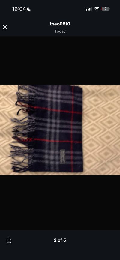 Burberry Plaid Scarf