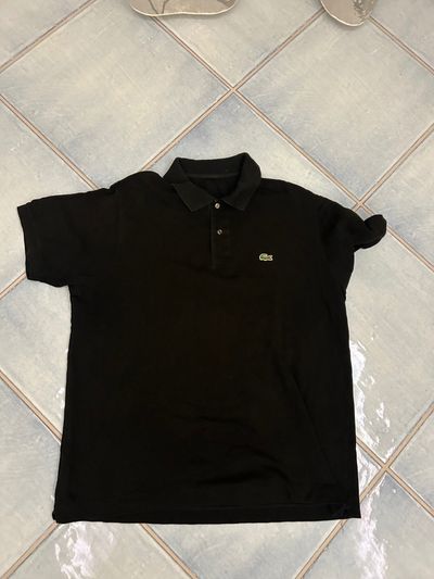 Lacoste black polo shirt