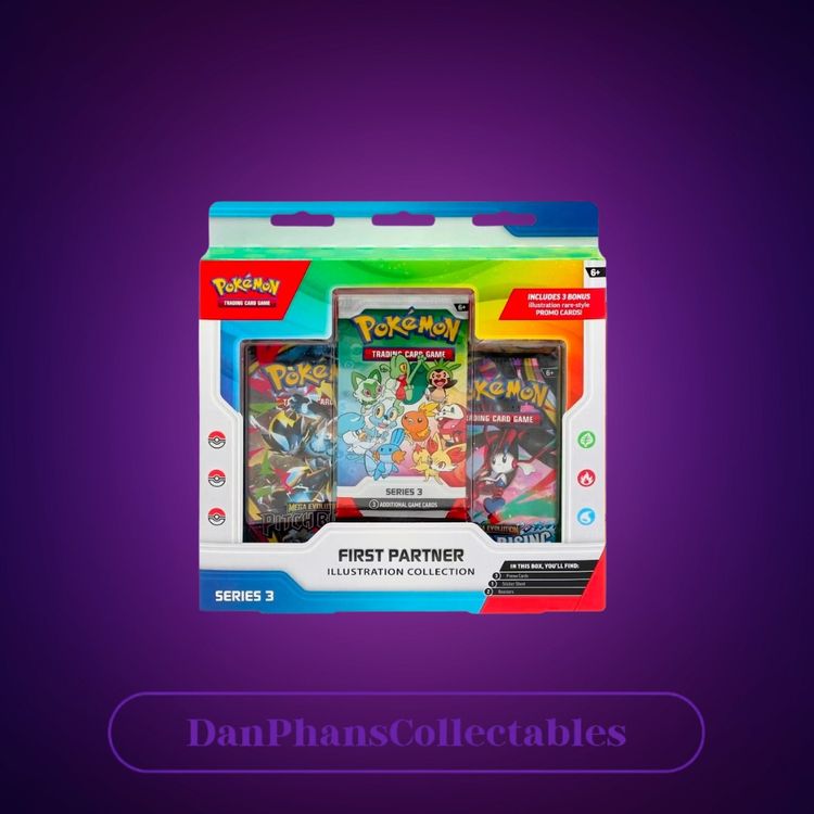 Pokémon First Partner Illustration Collection Series 3