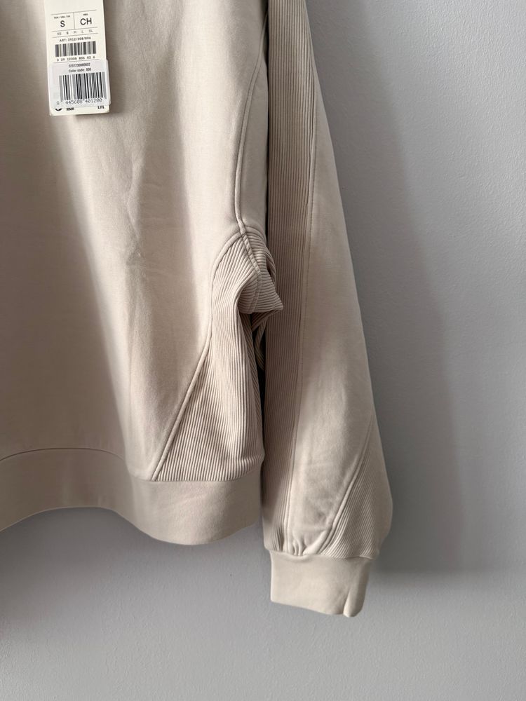 Oysho Beige Sweatshirt bluza męska  3