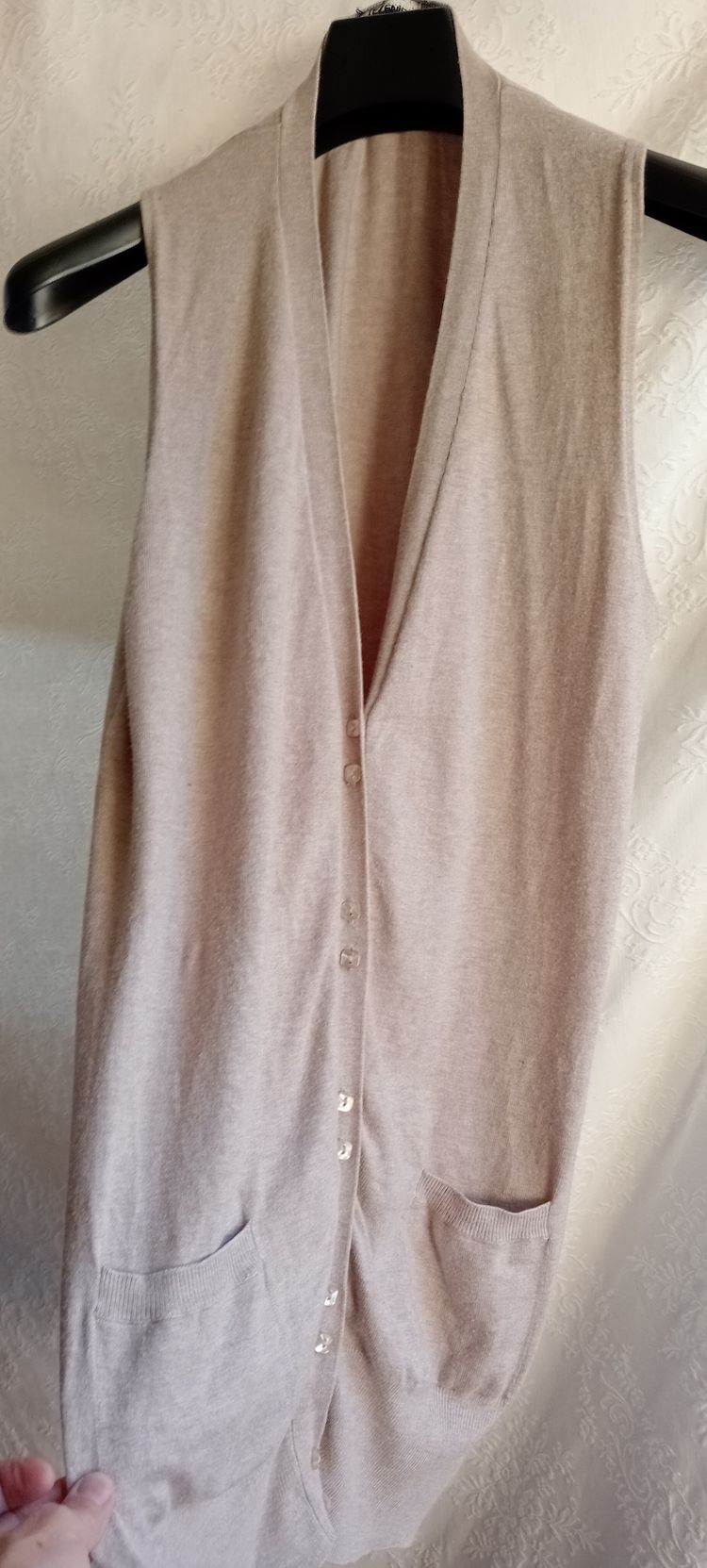 Gilet beige Tezenis donna tg L