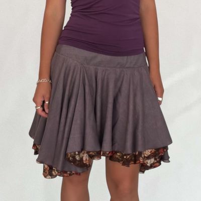 Roberto Cavalli double layer skirt