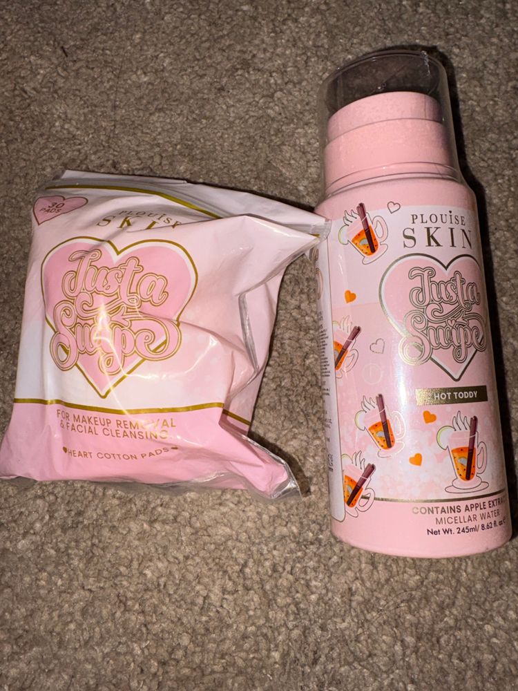 skin Plouise Skin Justa Sip Hot Toddy Micellar Water And Cotton Pads product image