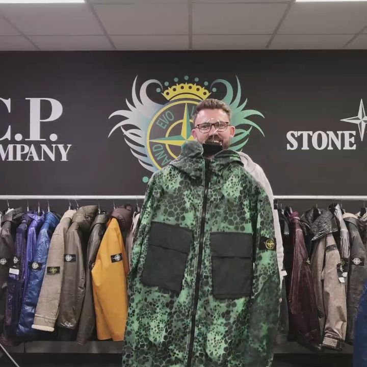 Represent 1742		Aligator Camo Light Cotton Nylon Rep Fish Tail Parka	Green 	XL product image
