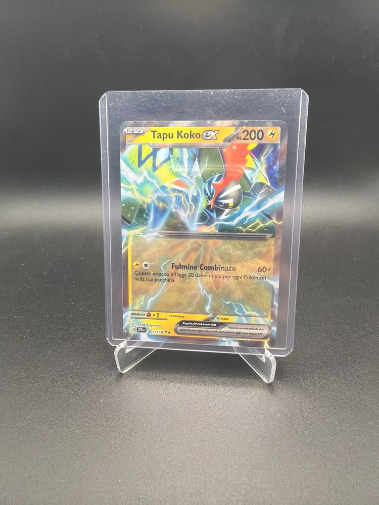 Pokemon Tapu Koko Ex Trading Card product image