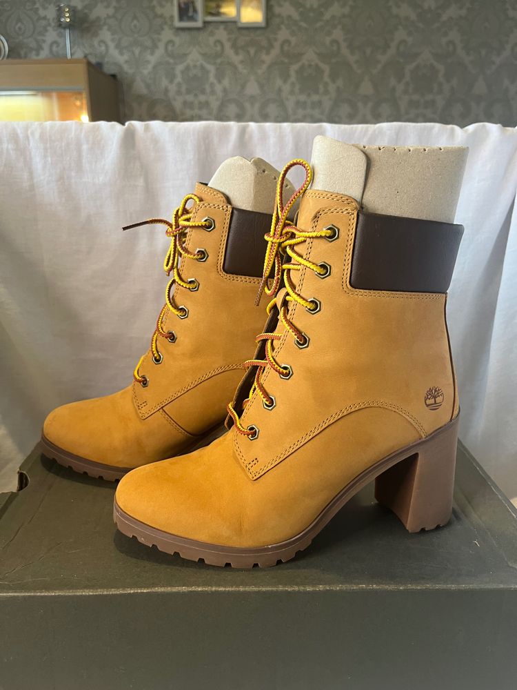 Woman's Timberland Allington 6" boot Wheat Nubuck size 4uk