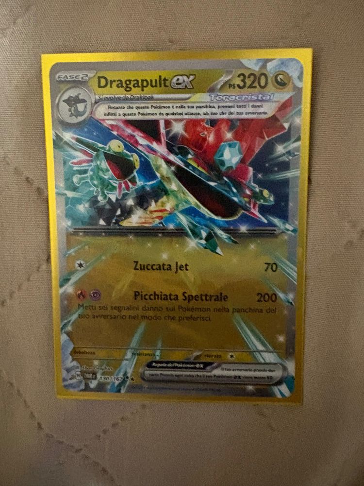Dragapult Ex Trading Card obraz 1