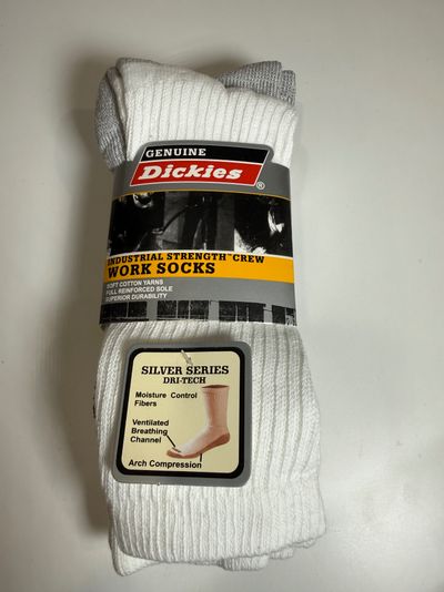 Dickies Industrial Strength Crew Work Socks