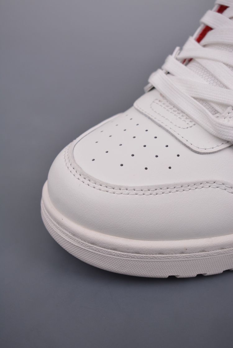 Off-White White And Red Sneakers image 3
