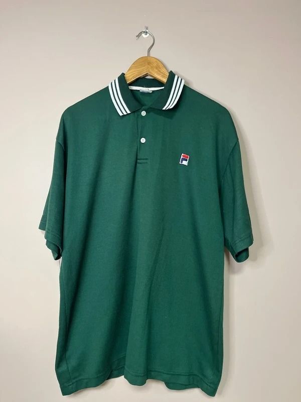 Fila Green Polo Shirt #M