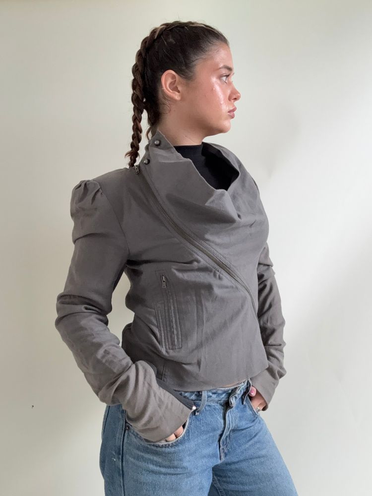 Immagine di Allsaints Asymmetric Jacket (UK12) 7