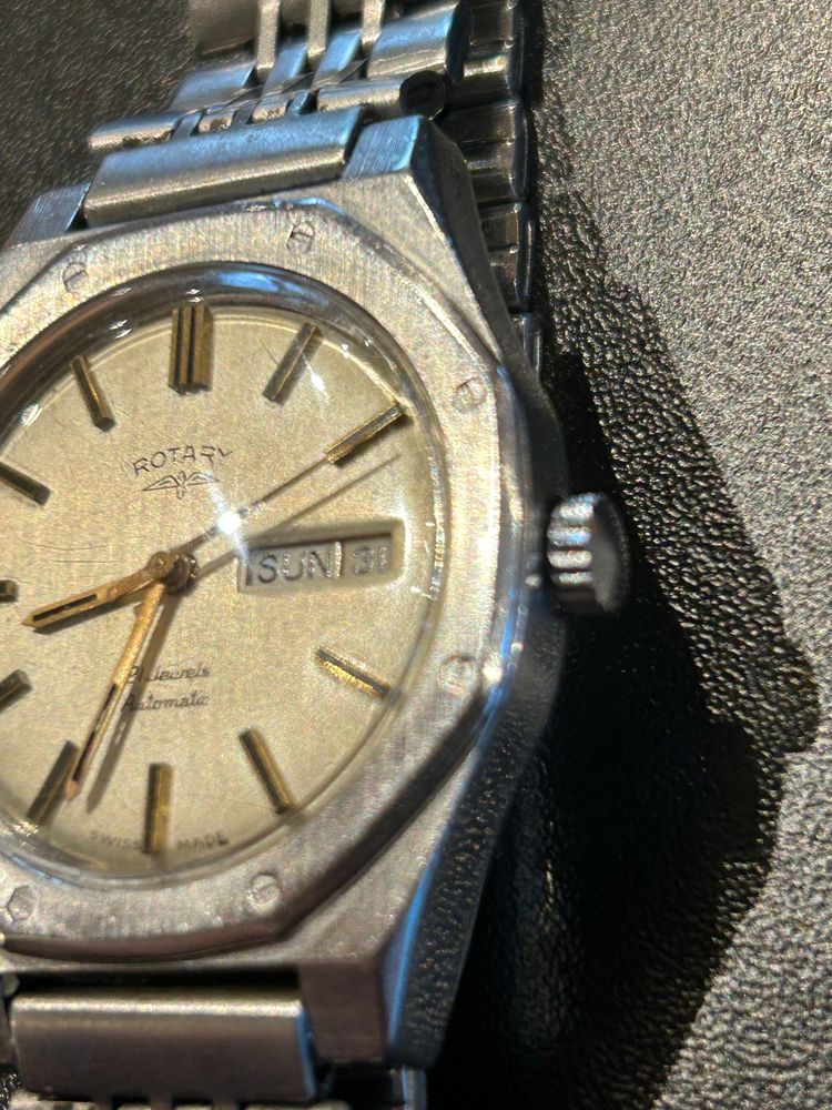 Vintage Rotary  Automatic "Royal Oak" Wristwatch 4