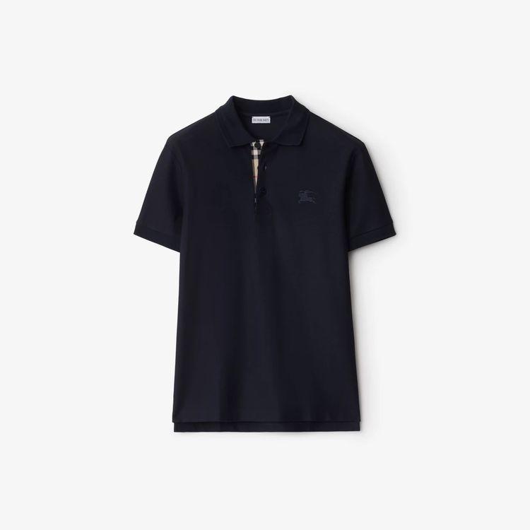 Burberry Navy Polo Shirt