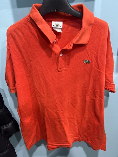 Lacoste Orange Polo Shirt