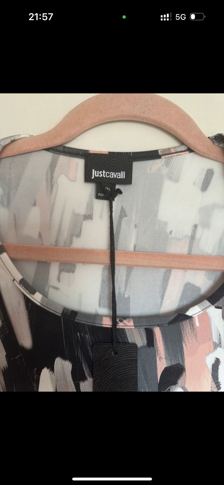 Just Cavalli Stretch Dress Size IT 38 UK 6 RRP £150.00 image 2