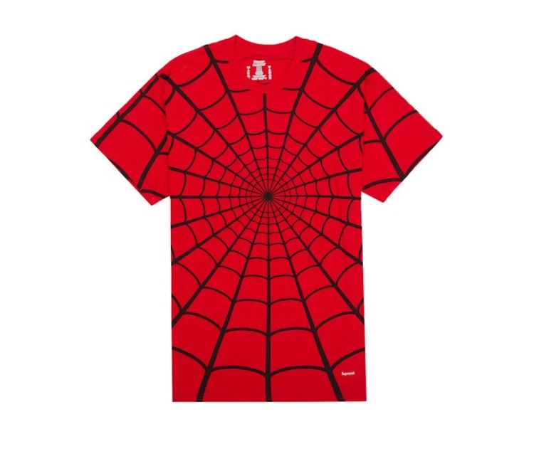 Immagine di Supreme Hanes Spider-Man Tagless Tees (2 Pack) Red 4