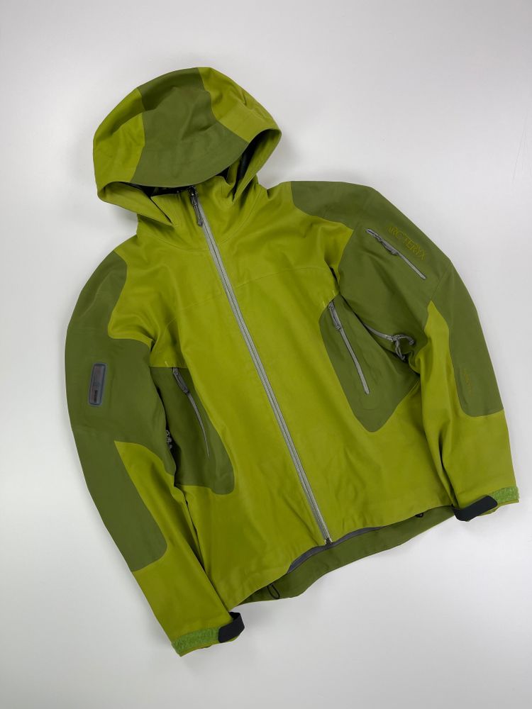 Chamonyx Arc’teryx Stingray Jacket Cricket Green Men’s S Small Gore-Tex RECCO product image