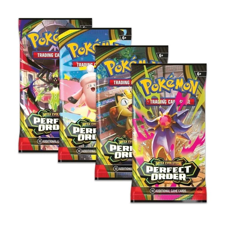 Pokémon Pokémon Trading Card Game Mega Evolution Perfect Order Booster Packs product image